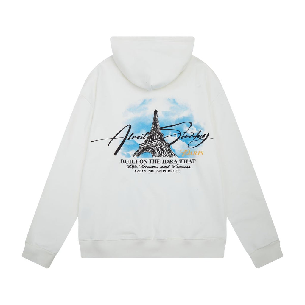 ALMOST SOMEDAY Paris Hoodie (CREAM)