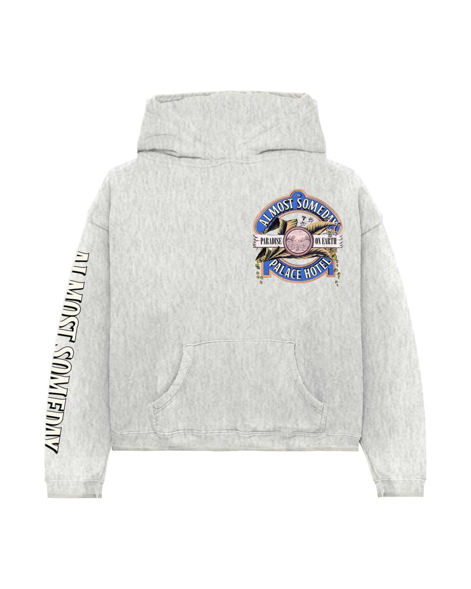ALMOST SOMEDAY PALACE HOODIE (HEATHER GREY)