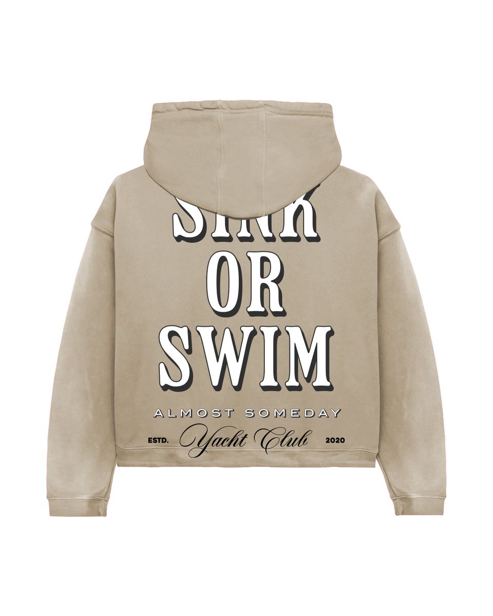 ALMOST SOMEDAY YACHT CLUE HOODIE (SAND)