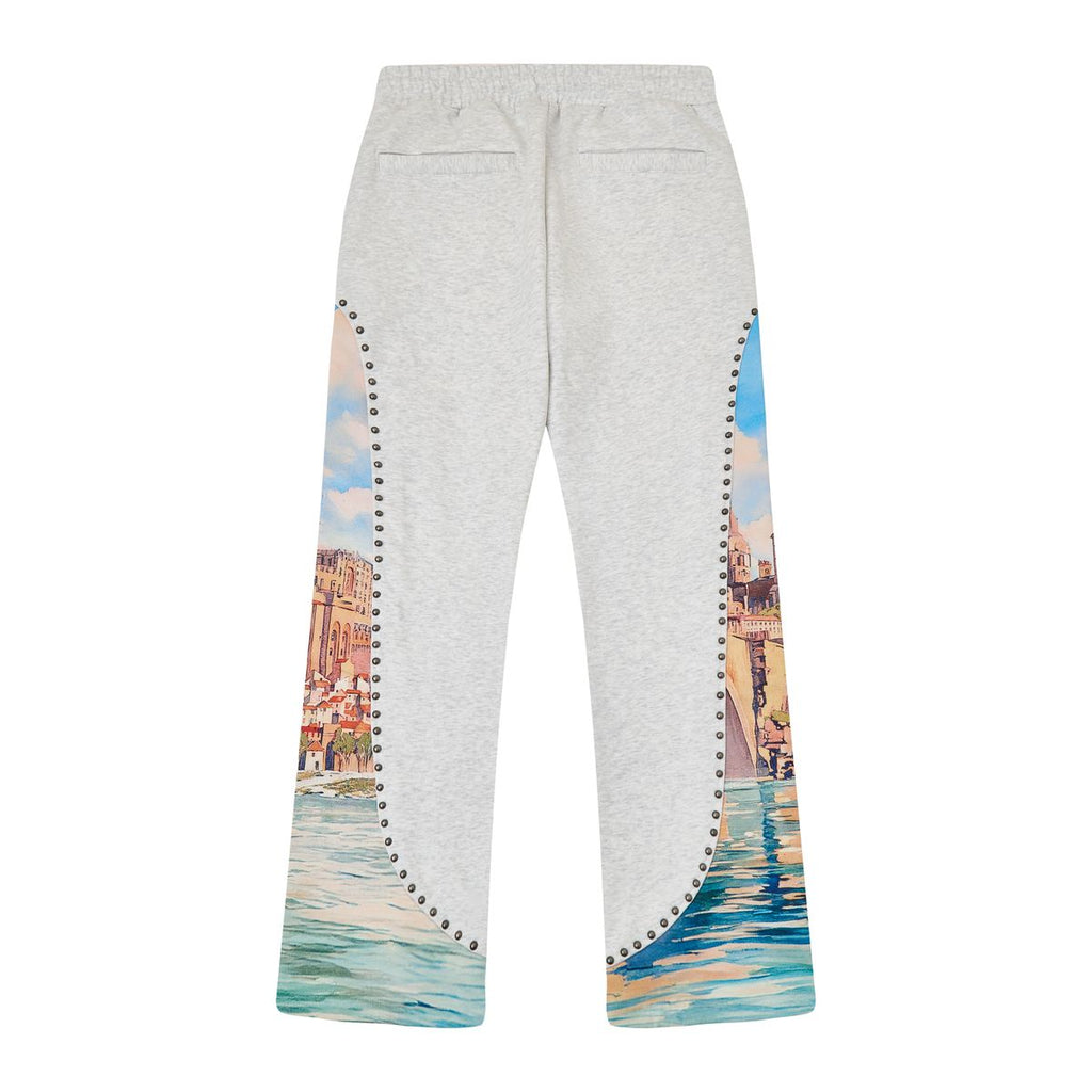 ALMOST SOMEDAY PALACE FLARES (HEATHER GREY)