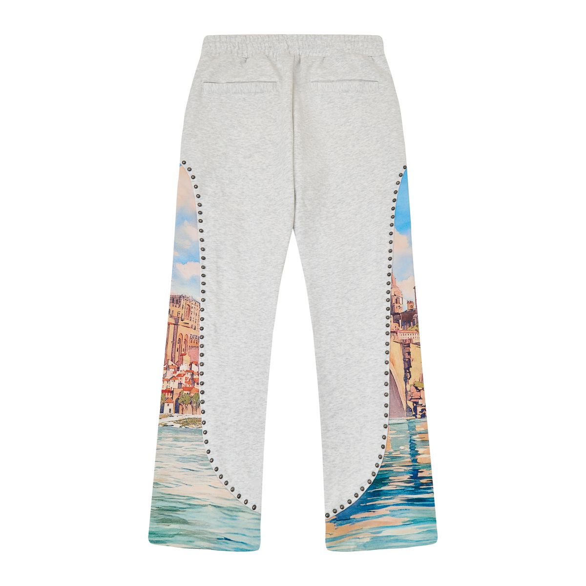 ALMOST SOMEDAY PALACE FLARES (HEATHER GREY)